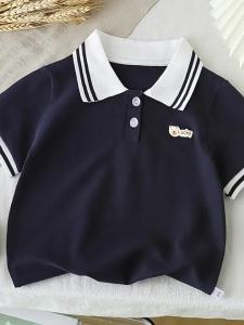 JIFANPAUL | Áo Polo Knit Mùa Hè cho Bé Trai