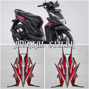 STIKER STRIPING LIS LES BODY MOTOR BEAT FI ESP 2019 BEAT ECO