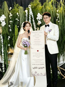WANGNING | Extra Long Vow Book Customizable