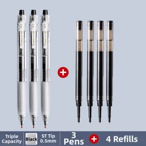 M&G | High Capacity Black Click Pen 0.5mm