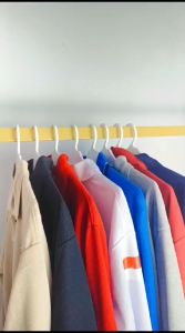 Terbaru Baju Kaos Polo Shirt Berkerah PPS Lengan Panjang Pria & Wanita Dewasa