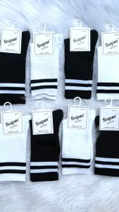 vớ tất nữ cổ cao chất liệu cotton co giãn tốt bốn chiều thoáng khí