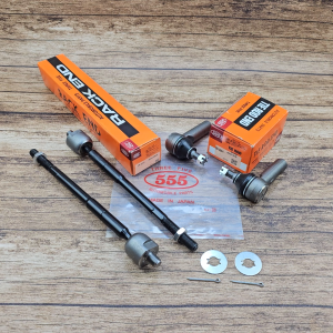 1PAKET LENGKAP TIEROD TIE ROD + RACK END RAK EN TOYOTA KIJANG 5K 1SET