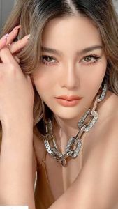 เลนส์แม่ดิว (Babyrich) ขนาดพอดีตา คอนแทคเลนส์ เลนส์พรีเมียม สายตาและนิ่มใส่สบาย ของ Lens for Luxzylens