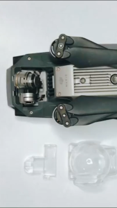 Bộ nắp bảo vệ Gimbal & nắp ống kính - Vỏ bảo vệ trong suốt cho DJI Mavic Pro