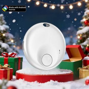Wesolvet Smart Tracker - Google Find Hub GFN Certified Find My Location Compatible for Android Samsung Xiaomi Keys Wallet Bags Pets Luggage Car Bike Battery Lasts Up to 1 Year Anti-Lost