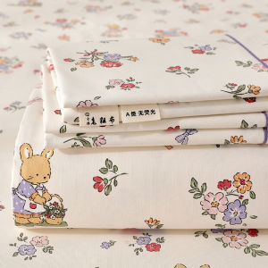 WUYINLIANGPIN | 100% Full Cotton Thick Bed Sheet Set