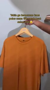 Mang Engkos - KAOS POLOS LENGAN PENDEK   BAHAN PREMIUM HARGA PABRIK ROUNDNECK ONECK OVERSIZED OBLONG COTTON