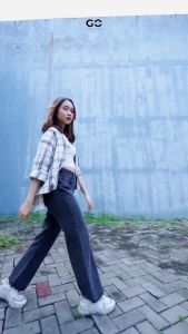 GOJINIEJEANS - Highwaist 90s Hunky Dory - 4662 - HUNKY DORY