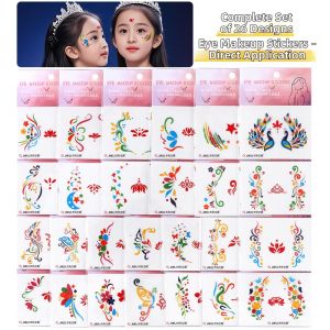 QIFUXING | Stage Performance Makeup Stickers