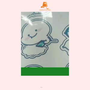 Stiker Animasi Pentol Quby Lucu 30pcs isi I Stiker case hp-laptop-buku | free cutting