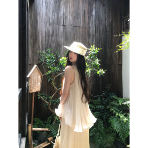 French Flat Top Sun Hat