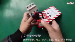 【Kelas Industri】38mm Gembok Safety Loto Leher Panjang Tahan Panas 2 Warna Padlock Safety Lockout Tagout Loto Safety Thermoplastic Gembok Alat Perbaikan Rumah Tangga Peralatan Keamanan