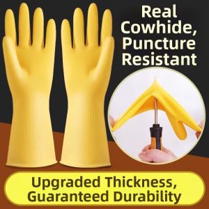 FEIZHUXIANSEN | Durable Waterproof Rubber Gloves