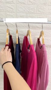 (COD) LMJ FASHION - Beatrice Round Neck Long Sleeve Shirt Blouse - 8822