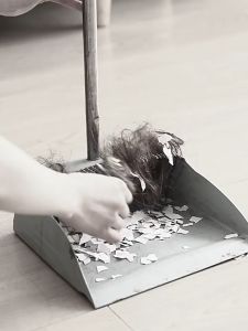 ชุดไม้กวาดทำความสะอาดอเนกประสงค์ พร้อมที่ตักขยะ