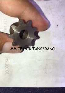 Sprocket RS 25 x 08 T Gear Rantai Single Gir gigi Z 08T RS25 -1 25Z08 25X08T 25-1 tipe B