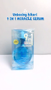 Hikari Skin 9 in 1 Miracle Serum Whitening Anti Acne Brightening and Hydrating