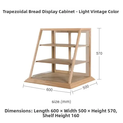 SHIYINBEIBI | Bakery Display Cabinet Small Glass Wood