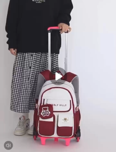 NEW Refrigerator Door Kids School Bag Light and large capacity Waterproof Children’s School Backpacks Spine Protection Load Reduction Primary Student School Bag