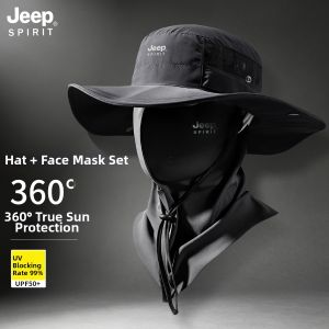 JEEP SPIRIT | Sun Protection Large Brim Fisherman Hat UV Protection
