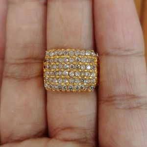 Cincin Luxury Mata Baris 6 Full Zircon