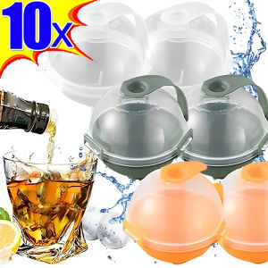 Dizoey Bán Buôn đá tròn Hockey Khuôn bữa tiệc tại Bar Nhà Bếp Whisky Cocktail đá viên Làm Khuôn dùng cho thực phẩm Hộ Gia Đình Máy làm kem Công Cụ