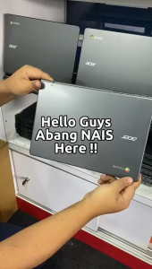 New Model Acer C740 Chromebook play store laptop 11.6 inch HD Screen with Charger 4GB RAM 16GB SSD Lagi Murah  (Refurbished)