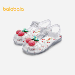 Balabala Children Sandals: Fashion Hollow Jelly Shoes & Sweet Design Girls Shoes for Summer 2024