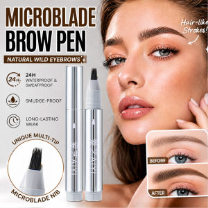 4H Waterproof AIYI Multi-Prong Eyebrow Pencil Clearly Defined Smudge-Proof Long-Lasting Liquid Eyebrow Pencil
