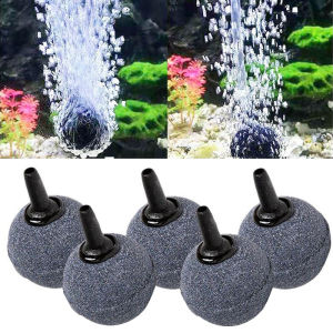 HATELI 5 Viên Đá Tạo Bọt Khí Cho Bể Cá Dụng Cụ Tạo Bọt Cho Máy Bơm Không Khí Nano Xô Nhỏ Và Bể Cá