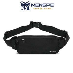 MENSPE Fashion Waist Bag Outdoor Sports Waist Pack Bag Ultrathin Pouches Waist Belts Bag Running Pouch Waterproof Crossbody Bag Money Phone Waist Fanny Pack Jogging Belt Fanny Pack With Earphone Hole