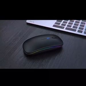 **Malaysia Seller**  Rechargeable Mouse Wireless Silent LED Backlit Mice USB Optical Mouse wireless mouse LED mouse RGB Mouse