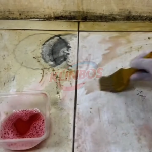 KLINBOS Porselen 1 Liter Pembersih Kerak Untuk Kamar Mandi Keramik Toilet Kaca Wc Pembersih kerak Perabotan Plastik ember gayung