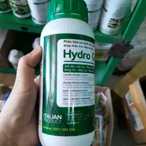 Phân bón lá hữu cơ Hydro Gold  chai 500ml phân bón lá  cao cấp hữu cơ giúp cây Mập chồi lớn quả  hữu cơ và amino hàm lượng caoThôn Trang Vàng nguyên liệu ngoại nhập AgriHG