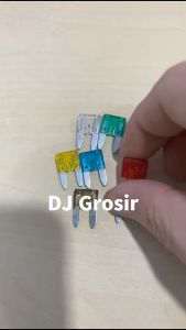 Fuse Sekring Tancap DX Mini Sekring Tusuk 5A 7.5A 10A 15A 20A 25A 30A (Harga Sudah 1 set = 10 pcs)