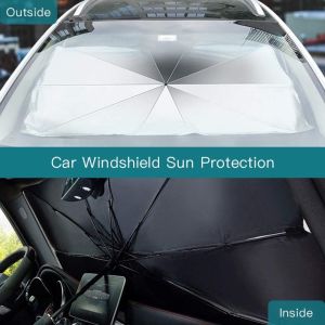 CAR WINDSCREEN SUNSHADE Foldable Sunshield Umbrella Sun UV Reflection Protector Cover