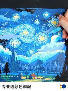 เตรียมจัดส่งปากกาสี ปากกามาร์กเกอร์อะคริลิค 24/36/48/60 สี Acrylic marker pen หัวนุ่มWith color card เขียนได้ทุกพื้นผิว อุปกรณ์ศิลปะ เครื่องเขียน