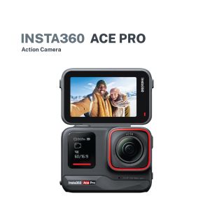 กล้องแอคชัน Insta360 Ace Pro - Waterproof ร่วม Leica เซ็นเซอร์เรือธง 1/1.3 และ AI ลดเสียงรบกวน พลิกหน้าจอ คุณสมบัติ AI 4K 120fps 2.4