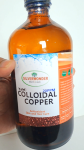 SILVERWONDER 500ml Colloidal Copper Spray for Hair Spray & Skin Pure No Additives 20PPM