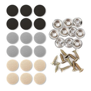 10/30/50Pcs Car Roof Repair Ceiling Buckles Headliner Rivets Retainer Cloth Fixing Screw Cap Metal Buckle