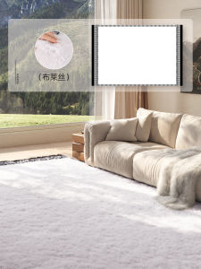XIANGSU | Modern Simplistic Bedroom and Living Room Durable Easy-to-Clean Carpet