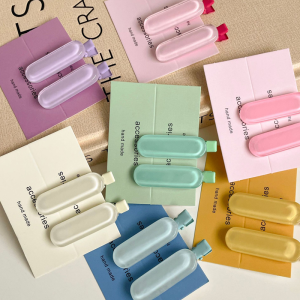 ในไทย-พร้อมส่ง✨กิ๊บหนีบผม ทรงกลม สีแคนดี้ คลิปด้านข้าง หน้าม้า น่ารักหวาน สไตล์เกาหลี แฟชั่นสําหรับผู้หญิง