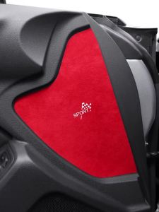 ALCANTARA | Bộ 4 Miếng Dán Trang Trí Ốp Cửa Xe Subaru BRZ/Toyota GR86 Bằng Sợi Carbon Alcantara 2021-2025 Màu Đen/đỏ/xanh Dương Phụ Kiện Nội Thất Mô Phỏng 3D
