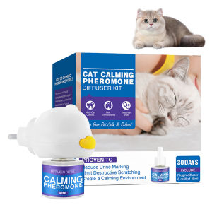 48ml Cat Calming Pheromone Spray Cat Training for Stress Relief Anxiety Reduction Pet Emotion Soothing Solution