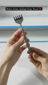 BISA COD - ALAT GARUK PENGGARUK PUNGGUNG STAINLESS / GARUKAN PUNGGUNG TONGKAT GARUK BADAN / BODY BACK SCRATCH Perangkat Penggaruk Tubuh - Lazada