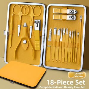 BAKULI | High-Quality Nail Trimming Kit with Slant Scissors