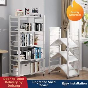 Foldable Slim Gap Fitting Storage Shelf