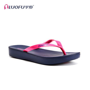 Loafers Womens Indoor Home Use Anti-slip Bathroom Shower Outdoor Wear Simple Style Sandals Flat Heel Pure Color EVA Material