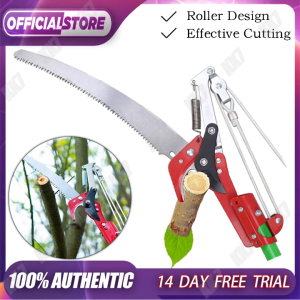 Gunting Dahan Tarik Pisau Tali Pohon Multifungsi Alat Tamanan Anti Karat Peralatan Kebun Tree Pruner Gergaji